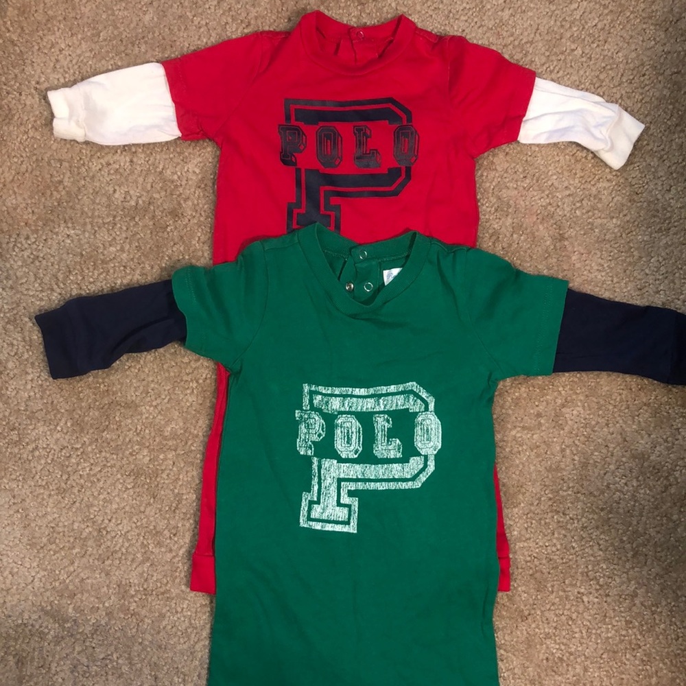 2 polo coverall sets